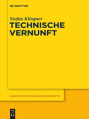 cover image of Technische Vernunft